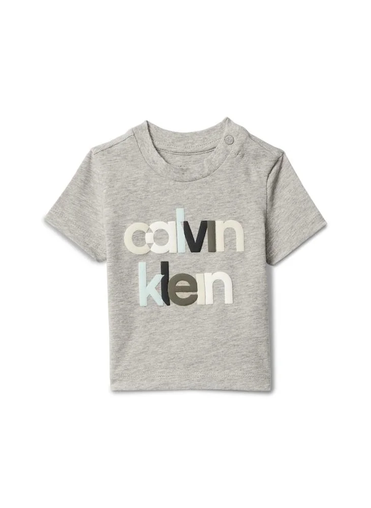 Calvin Klein Jeans Infant Graphic Crew Neck T-Shirt
