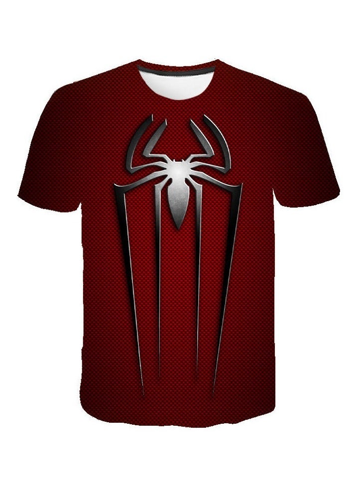 KUYING New Spider Man Series 561D Printed T-shirt - Image 1