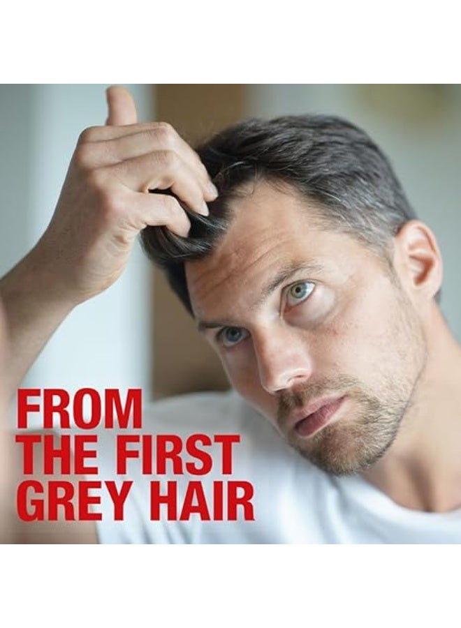 ألبيسين شامبو ألبسين جراي أتاك بالكافيين والملون للرجال، عبوة واحدة 200 مل | شعر أغمق وأقوى تدريجياً | لون طبيعي ومتحكم به لتقليل الشيب | مضاد لتساقط الشعر - Image 5