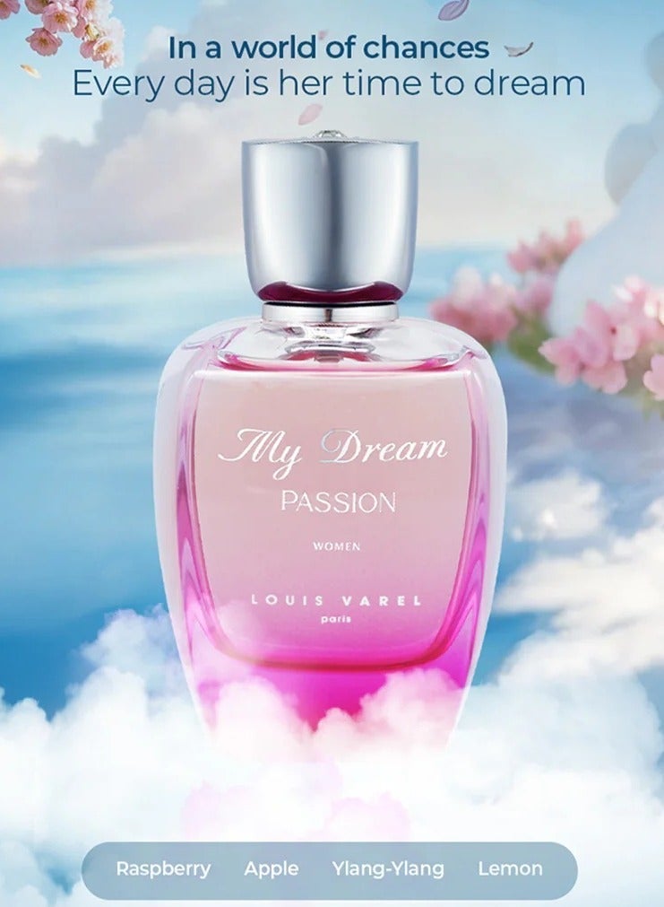 LOUIS VAREL MY DREAM PASSION WOMEN EDP 90ML - Image 4