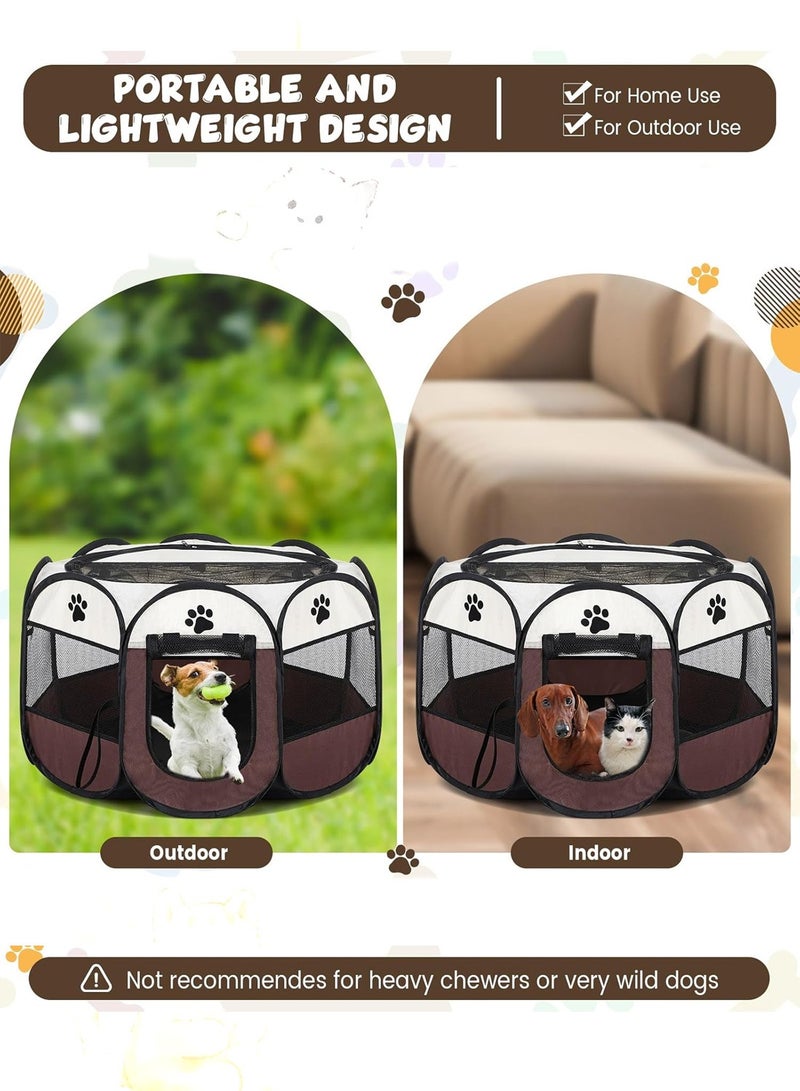 Kidle Foldable Dog Tent Pet Puppy Dog Playpen Dog Cage for Cats, Kitten, Small Dogs - Image 4