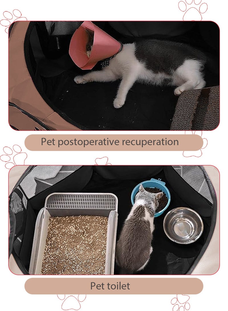 Kidle Foldable Dog Tent Pet Puppy Dog Playpen Dog Cage for Cats, Kitten, Small Dogs - Image 5