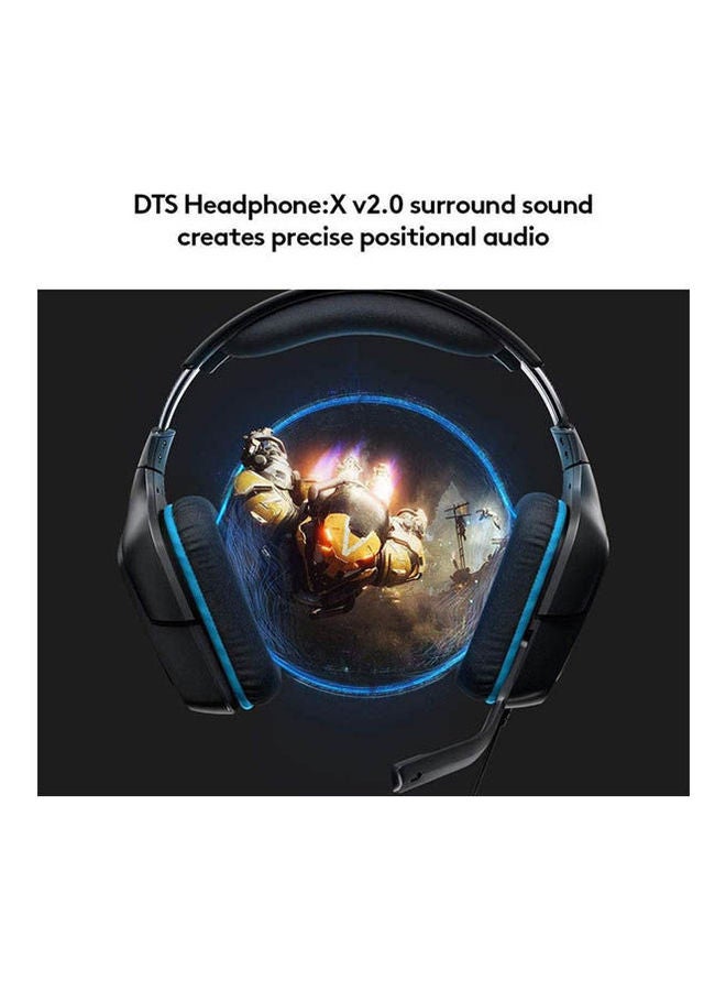 Logitech G432 7.1 Surround Sound Dts Headphone: X 2.0 Pc, Ps4, Xbox And Mobile Pro G 50Mm Drivers Black - Image 4
