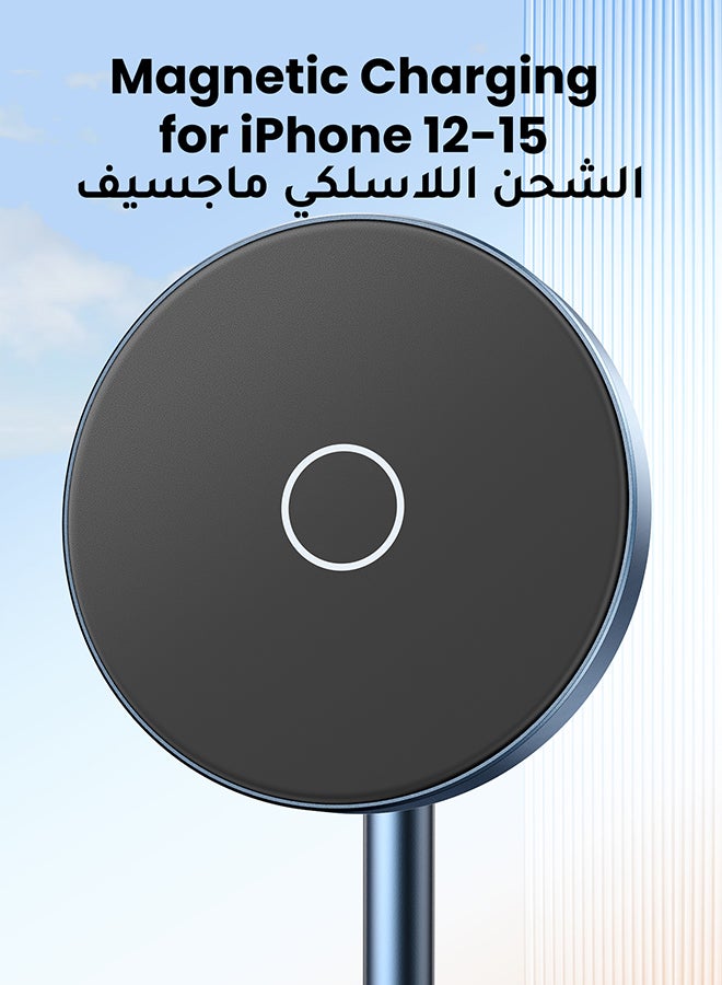 Ugreen 2 IN 1 Magsafe Stand ChargerDesk Magnetic Charger For iPhone 16 15 Fast Charging Stand For New Airpods 4 3 Magsafe Dock 360 Free Rotation Angle Adjustable For iPhone 16 15 Pro Max 14 13 12 - Image 3