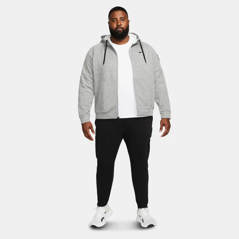 Nike Grey Men's Therma-FIT Training Hoodie for Men | Best Price UAE