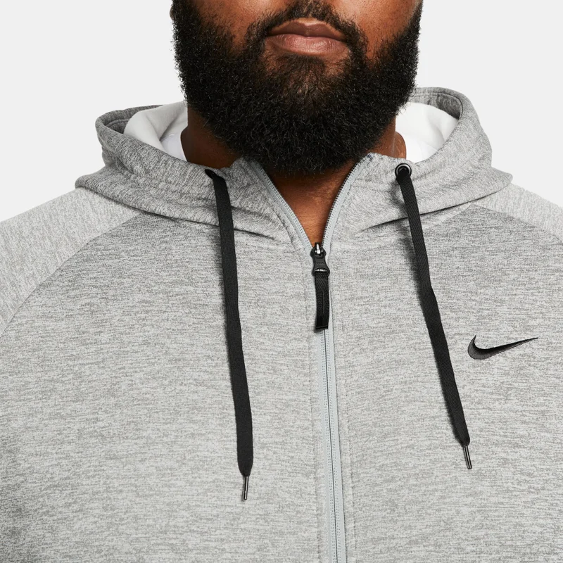 Nike Grey Men's Therma-FIT Training Hoodie for Men | Best Price UAE