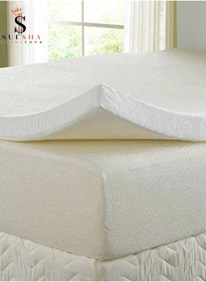 SULSHA Premium Quality Super Soft Memory
Foam Topper King Size 180x190x5 Cm  - Image 3