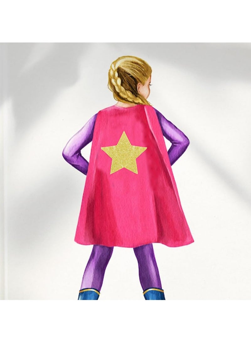 KOWVOWZ Superhero Capes and Masks for Kids Super Hero Costumes, Superhero Dress Up Costume, Princess Costumes for Girls Fancy Dress Cosplay Stage Performance - Image 4