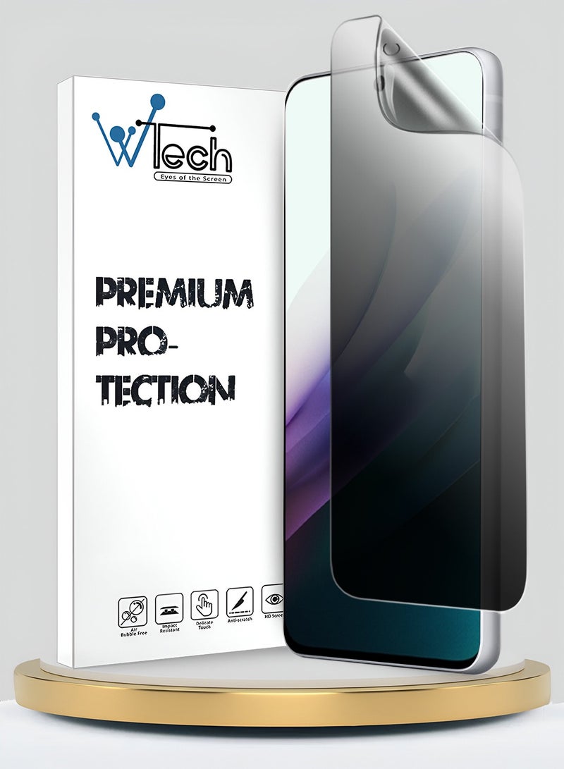 دبليو تيك شاومي ريدمي 15 4G/5G 2025 فيلم هيدروجيل ممتاز مضاد للتجسس / مضاد للخصوصية واقي شاشة رفيع ومرن (MSHFMP) - شفاف - Image 1