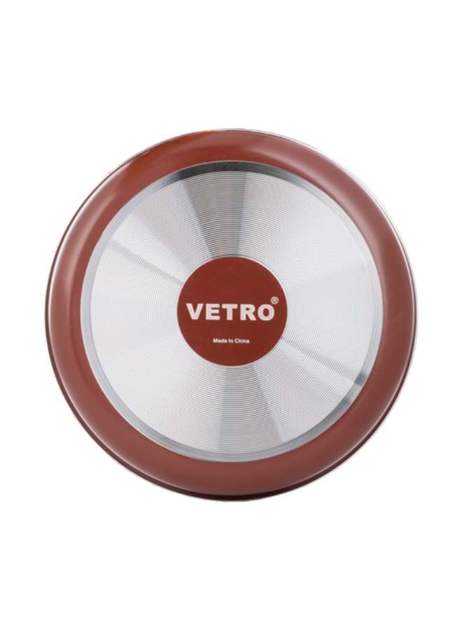 Alsaif بان كيك دائري غير لاصق فيترو 2 طبقة غير لاصق سميك 2.5 مم 28 سم أحمر نبيذ K79705/5/28 - Image 2