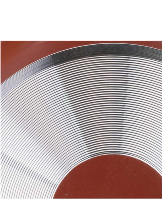 Alsaif بان كيك دائري غير لاصق فيترو 2 طبقة غير لاصق سميك 2.5 مم 28 سم أحمر نبيذ K79705/5/28 - Image 4