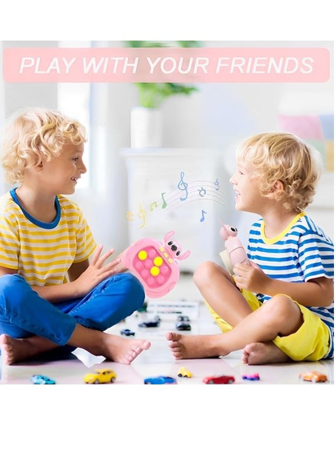 Ycaaeo Pop It Electronic Game, Quick Push Pop-It, Pop-It Pro Light Up Game, Pop It Fidget Toy, Push Pop Game Controller, Bubble Puzzle, Pop-It Early Development Game For Children Adults