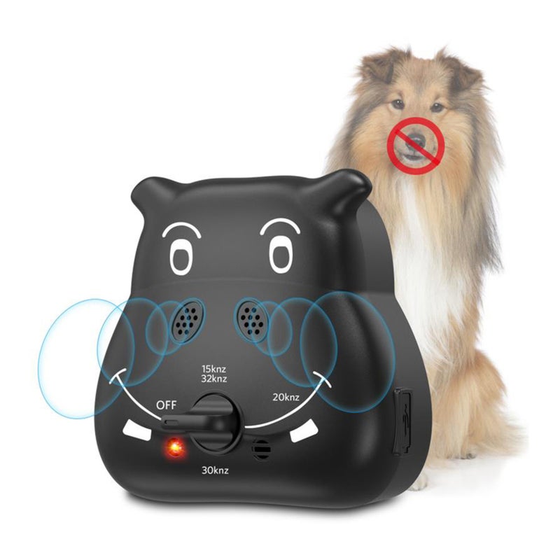 Smart Anti Barking Device For Dogs Indoor/ Outdoor 4 levels Rechargeable Pet Behavior Training Tool - Image 1