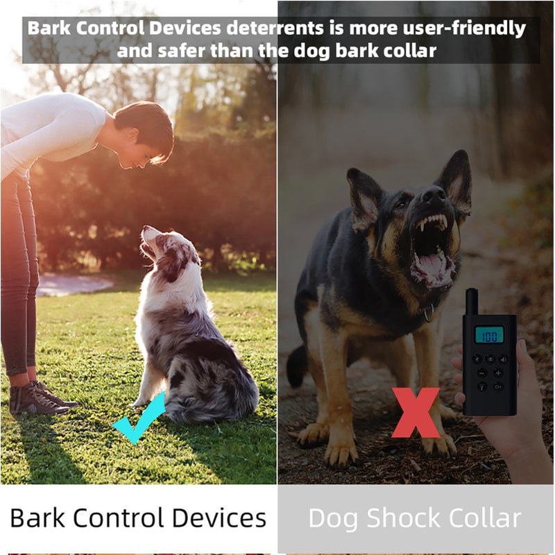 Smart Anti Barking Device For Dogs Indoor/ Outdoor 4 levels Rechargeable Pet Behavior Training Tool - Image 2