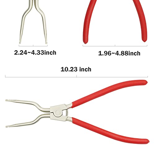 Sporthfish 383EER4004A Washing Machine Inner/Outer Spring Expansion Removal Tool, Suitable for 4986ER0004F/B/G Door Boot,Suitable for LG and Samsung TJTSE-1 1268535, EA3569695, AH3569695,PS3569695-Red - Image 5