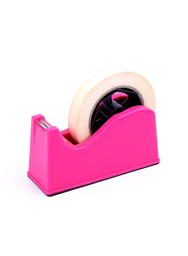 Multi-functional Large Tape Dispenser | Fits Large & Small Rolls | Random Color | Desktop Stable Cutter - Image 5