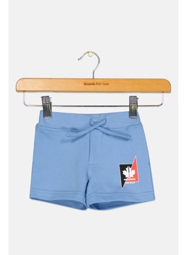 DSQUARED2 Toddlers Boy Graphic Print Basic Shorts, Light Blue  - Image 1
