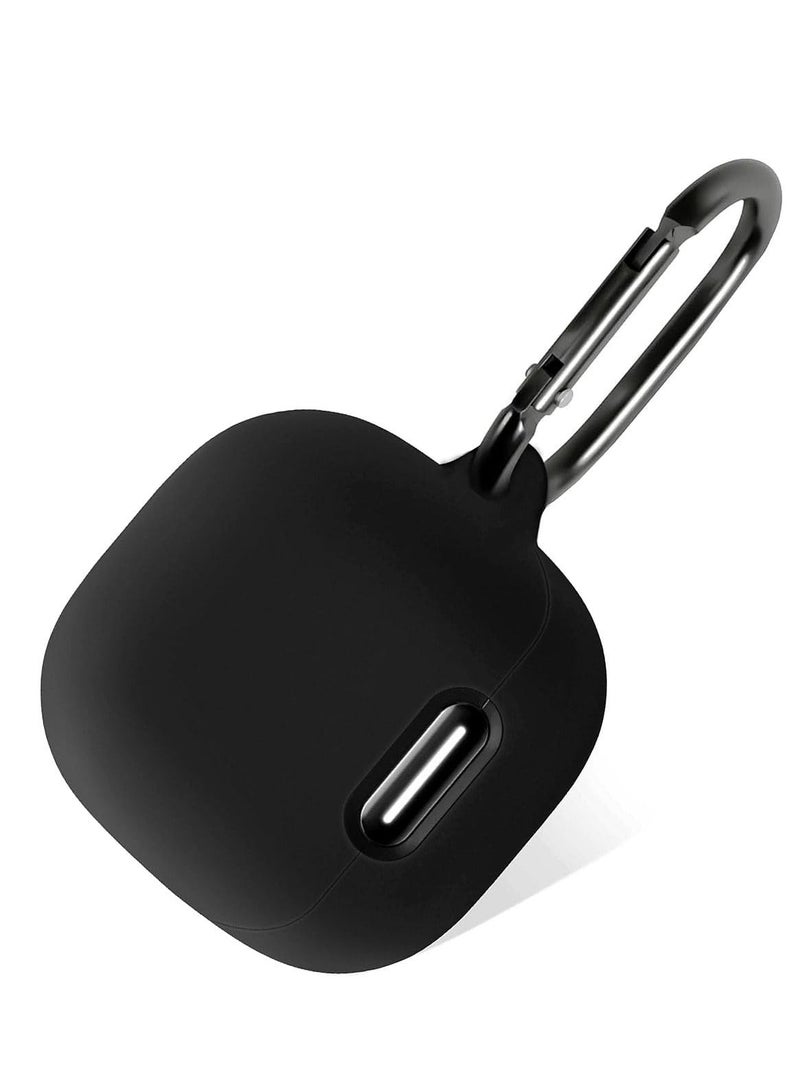 Silicone Case for Liberty 4 NC, Protective Cover with Carabiner (Black) - Image 1