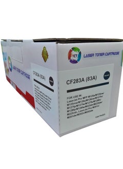 TCT 83A CF283A toner cartridge is compatible with HP LaserJet Pro MFP M125, M125nw, M125rnw, M127fn, M127fw, M127fp, M201n, and MFP M225dn in black.  - Image 1