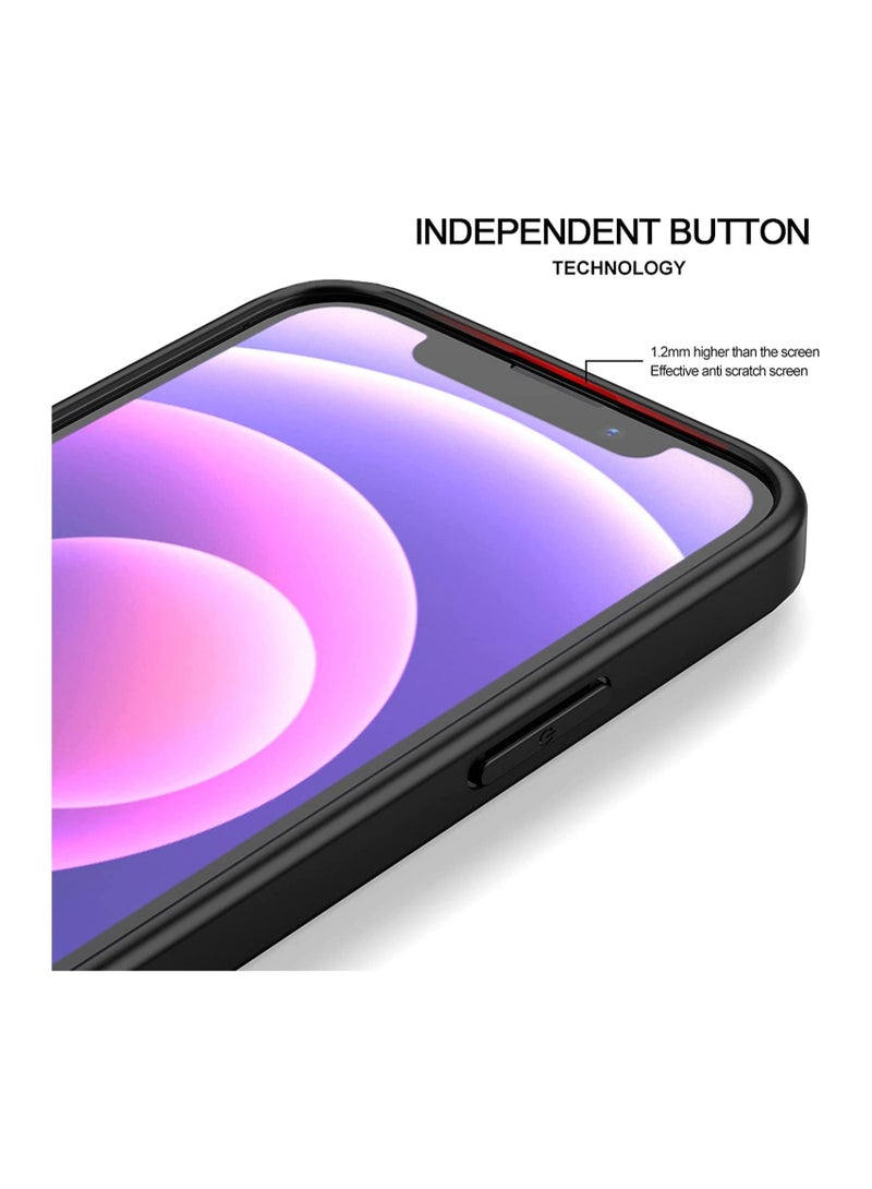 حافظة متوافقة مع آيفون 13 برو - 6.1 بوصة حافظة واقية شفافة فائقة النحافة - حافظة هاتف ذكي مقاومة للخدش وغير قابلة للانزلاق - Image 2