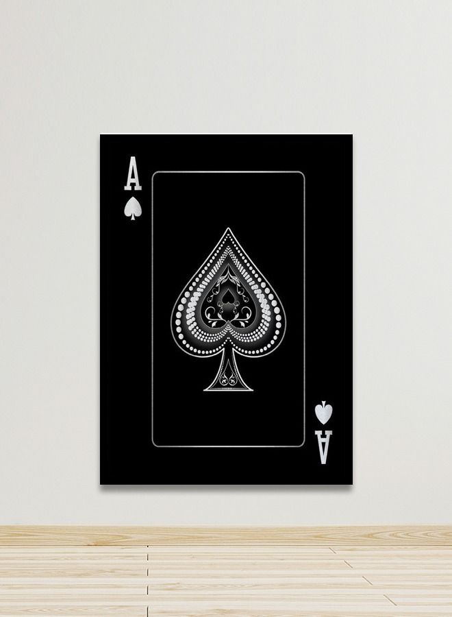 Marktna Canvas Wall Art For Wall Decoration Modern Design With A Hollow Black Frame Size 120x80cm One Piece - Image 1