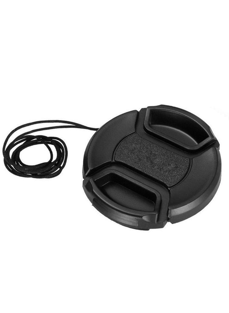 COOPIC 52mm Lens Cap Front Cover Protector Snap On Center Pinch for Camera Canon Nikon Sony DSLR - Image 1