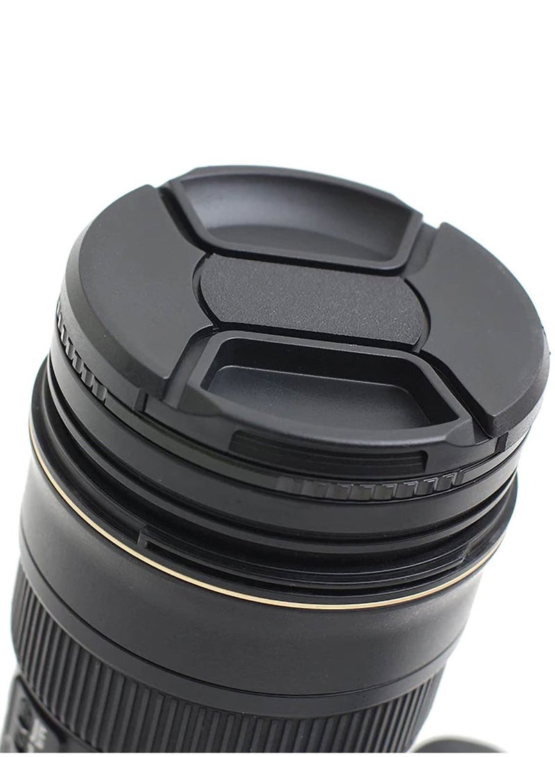 COOPIC 52mm Lens Cap Front Cover Protector Snap On Center Pinch for Camera Canon Nikon Sony DSLR - Image 4