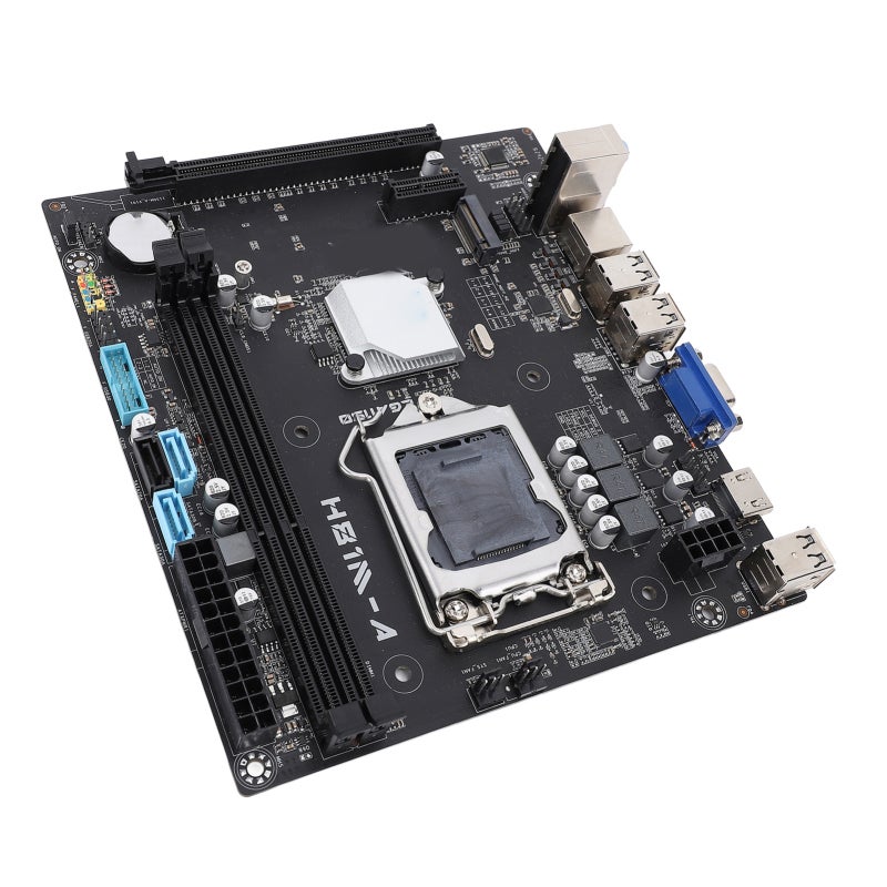 جينجشا اللوحة الأم H81 M.2 ATX للألعاب - لوحة أم لتعدين العملات الرقمية من 4 طبقات PCB وذاكرة DDR3 لمعالجات Core i3 i5 i7 من الجيل الرابع للحواسيب المكتبية - Image 2