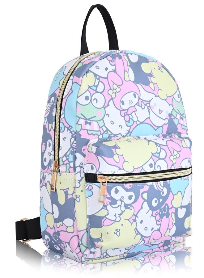 Fast Forward Sanrio Hello Kitty Backpack for Women, Men, Unisex | Cute PU Leather 10" Mini Backpack Purse | Hello Kitty Bag & Accessories - Image 2