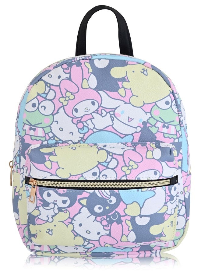 Fast Forward Sanrio Hello Kitty Backpack for Women, Men, Unisex | Cute PU Leather 10" Mini Backpack Purse | Hello Kitty Bag & Accessories - Image 1