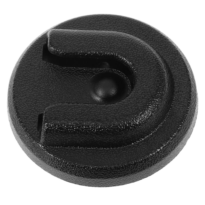 2pcs Motorcycle Microphone Holder Clip For Handheld Radio Black Lightweight Compact Design - Image 3
