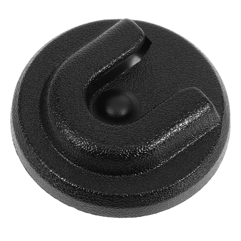 2pcs Motorcycle Microphone Holder Clip For Handheld Radio Black Lightweight Compact Design - Image 4