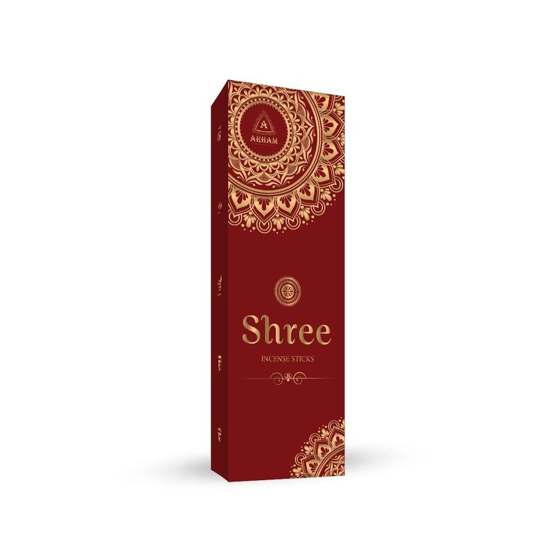 Arham Fragrance Shree Fluxo Masala Dhoop Sticks Pack of 6 Boxes 12 Sticks Per Box 50 GMS Per Box 72 Dhoop Sticks - Image 1