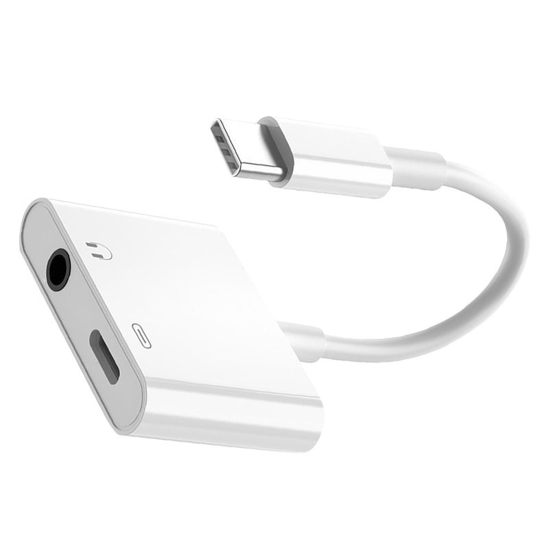 Type C to Lighting Type C to 3.5mm Adapter Headphone Jack Adapter Type-c To 3.5mm Earphone Converter - Image 1