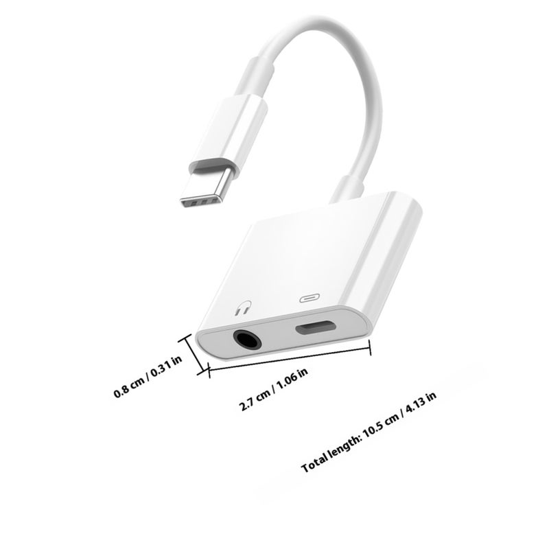 Type C to Lighting Type C to 3.5mm Adapter Headphone Jack Adapter Type-c To 3.5mm Earphone Converter - Image 2