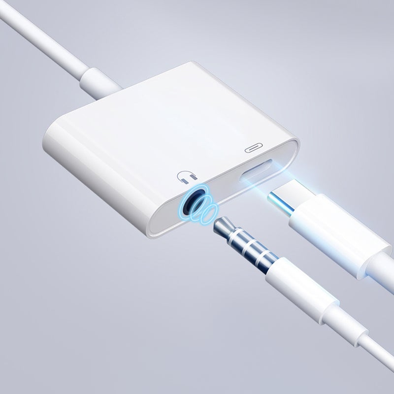 Type C to Lighting Type C to 3.5mm Adapter Headphone Jack Adapter Type-c To 3.5mm Earphone Converter - Image 5