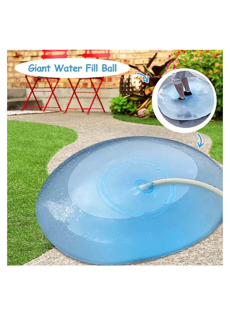 Generic - Bubble Ball, 2Pcs Giant Jelly Balloon Ball, Resuable Water Balloons, Beach Balls, Inflatable Toys for Adults Kids Garden Pool Outside Toys Yard Games - Image 1