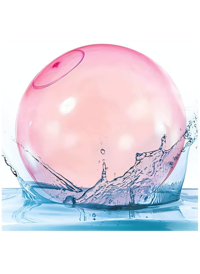 Generic - Bubble Ball, 2Pcs Giant Jelly Balloon Ball, Resuable Water Balloons, Beach Balls, Inflatable Toys for Adults Kids Garden Pool Outside Toys Yard Games - Image 1