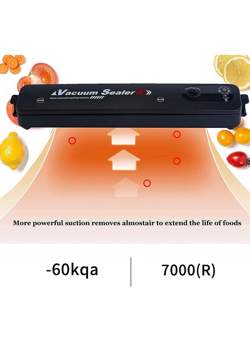 MOYESTA Vacuum Sealer Machine Automatic Fresh FoodSealer Vacuum Packing Machine For Fruits Meat Preservation With Dry Moist Sealing Modes With LED