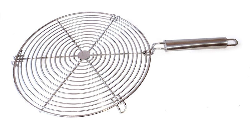 Logro (15 inch) Stainless Steel Jali Roti Roast Grill Papad Roaster Phulka Papad Roasting Jali (15 Inch) - Image 2