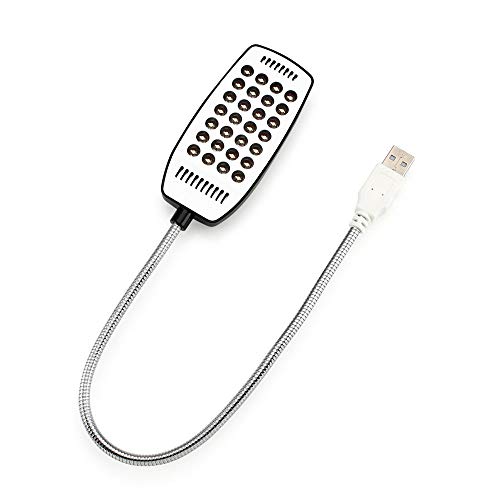 Storin Plastic 28 Leds Portable Flexible 5V Pc Computer Usb Led Book Desk Lamp (Colour May Vary) - Image 1