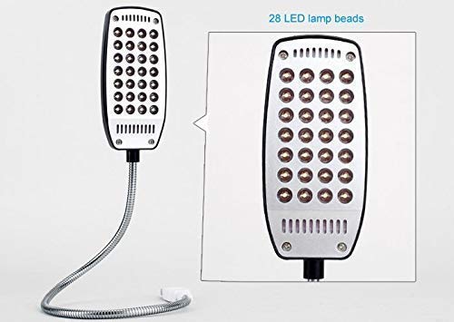 Storin Plastic 28 Leds Portable Flexible 5V Pc Computer Usb Led Book Desk Lamp (Colour May Vary) - Image 5