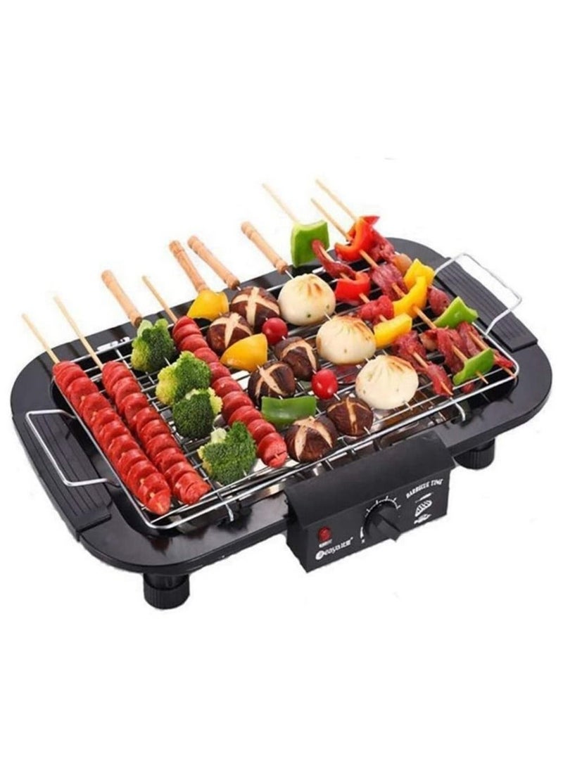 Portable Electric Smokeless Barbecue 2000W High Power Grill Indoor Grilling Table With 5 Adjustable Temperature Fit Home Dinner Camping Travel Hiking - Image 1