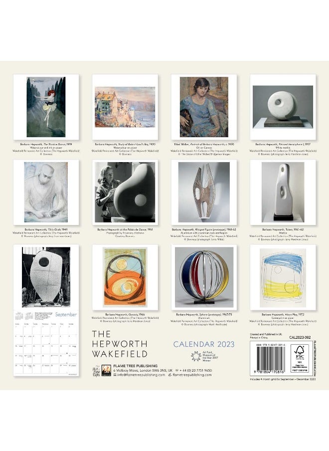 The Hepworth Wakefield Wall Calendar 2023 (Art Calendar)  - Image 2