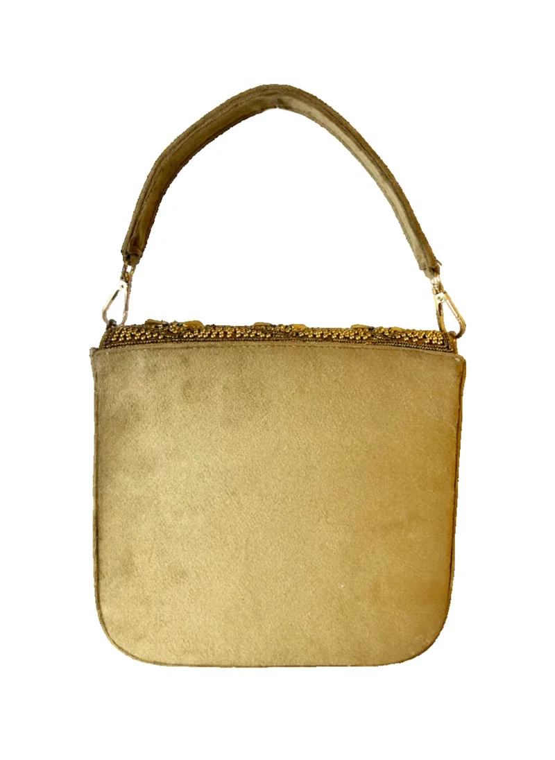 براثن هارشا الرائعة Floral Pearl Flap Bag