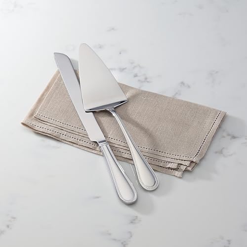 Reed & Barton Lyndon 2pc Dessert Set, 0.8 LB, Metallic - Image 2