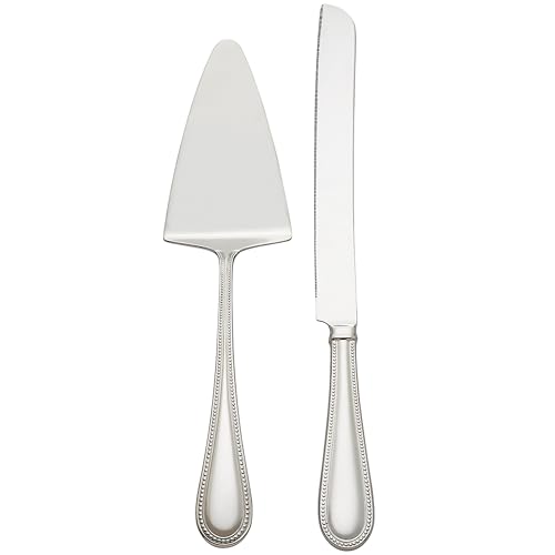 Reed & Barton Lyndon 2pc Dessert Set, 0.8 LB, Metallic - Image 1