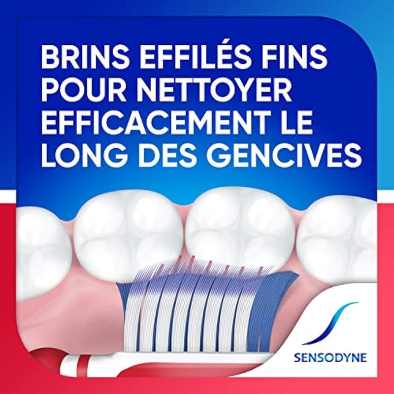 Sensodyne Sensitive & Gentive Toothbrush, Soft, for Sensitive Teeth Without Damaging Gencies, Random Colour - Image 3
