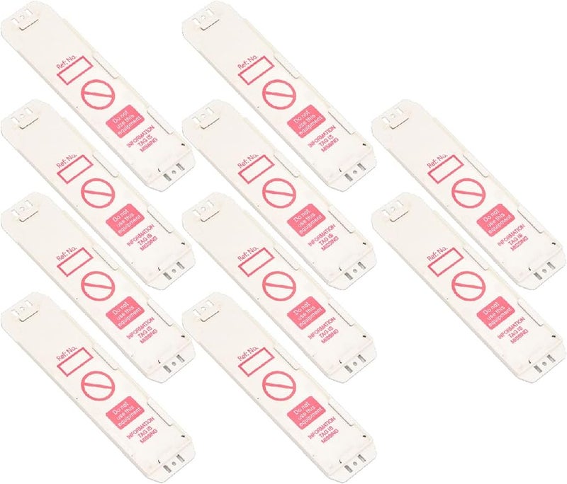 10 Pcs ABS Scaffolding Safety Inspection Tags Status Holder for Construction Maintenance - Image 3