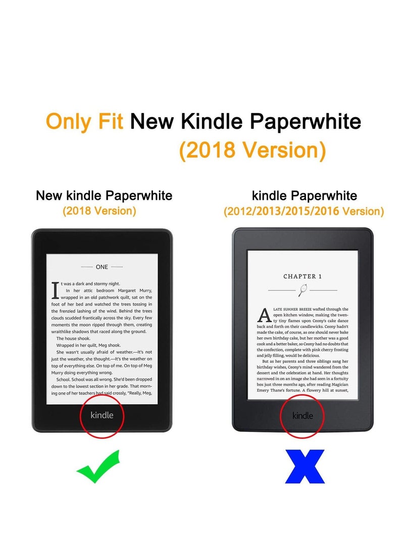 Suitable for Kindle Paperwhite4/10Th 2018/durable Waterproof Case with Auto Wake/Sleep Function